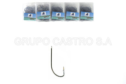 Foto de ANZUELO PARA PESCA #7 (14mm) SET 100PCS 3X-Y13122