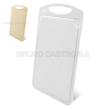 Foto de Tabla plastica forte # 35226 mediana Rey 35x22cm BEIGE TBX021000