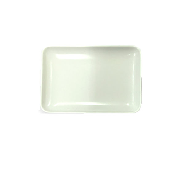 Foto de BANDEJA RECTANG BLANCA MELAMINA 6-1/2"X4-1/2" UM-BP-SB-SF T6-E.01BP
