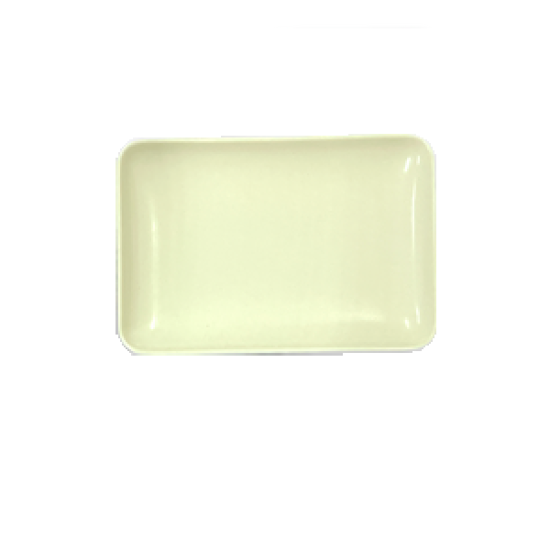 Foto de BANDEJA RECTANG CREMA MELAMINA 6-1/2"X4-1/2" UM-CR-SB-SF T6-E.03CR