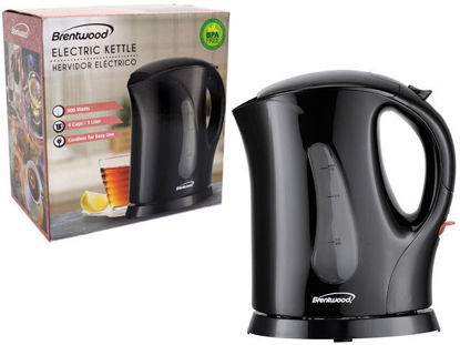 Foto de Cafetera electrica Brentwood 1ltr negra 986-BWKT1610BK 900watts