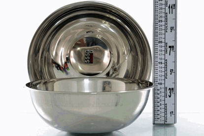 Foto de Tazon Acero Bowl 555 30X10cms FOOTED-30 216 gramos