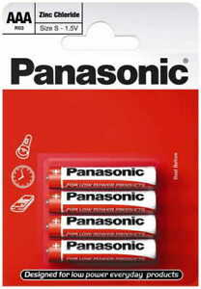 Foto de BATERIAS PANASONIC AAA 4PCS 046-U232562 1.5V