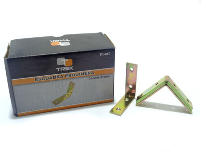 Foto de ESCUADRA METAL SET 12 PCS TK-097 50X50X2MM TREK