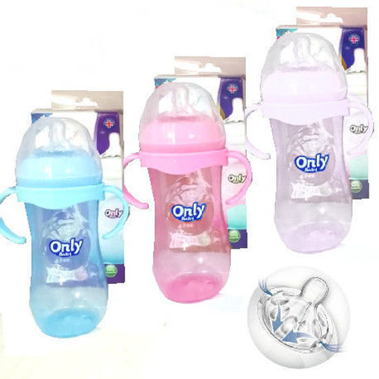 Foto de Biberon 8 onz c/agar A-2 Only - Baby Libre BPA 260ml anti-coli/ ergonom (96)