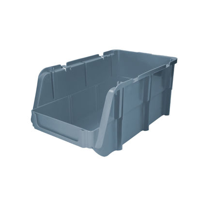 Foto de ORGANIZATODO APILABLE GRIS 17X 16.5"X 7 "/ 43laX41.5anX8alCMS SURTEK GAVG4