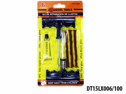 Foto de REPARACION LLANTA KIT  6PCS DT15-LX006 DIESEL TOOLS 