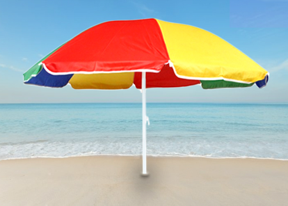 Foto de Sombrilla playa 34P  1.50ALTOX1,40 DIAMETRO 34INCH