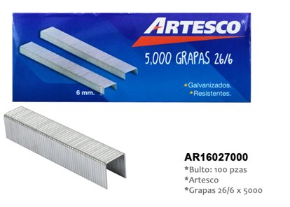 Foto de GRAPAS ARTESCO AR16027000/AF05-012 26/6 (5000 PCS)X(100)