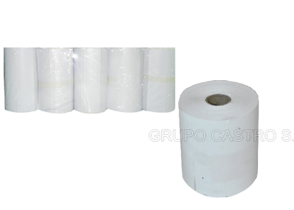 Foto de ROLLO TERMICO P/ REGISTRADORA  CASIO/IMPRESION PRECIOS TERMICA MB42601 SC5-0012/2108 56X40(100)