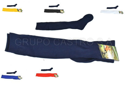 Foto de MEDIAS AMERICAN HOSIERY AZUL OSCURO AH-04169-M/AH-06550-M LICRA