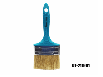 Foto de Brocha p/pintar 4" DT-211901 mango verde diesel colour (120)