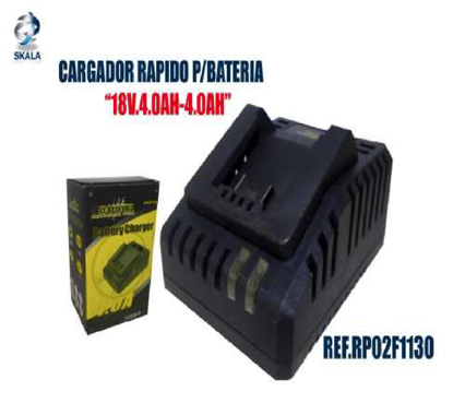 Foto de CARGADOR RAPIDO BATERIA 18V-4.0AH RP02F1130 (20)