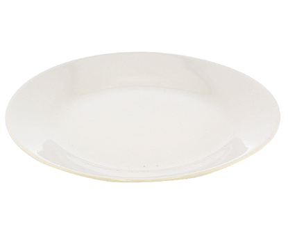 Foto de PLATO PORCELANA REDONDO PLANO BLANCO 8"705-2108F(72)