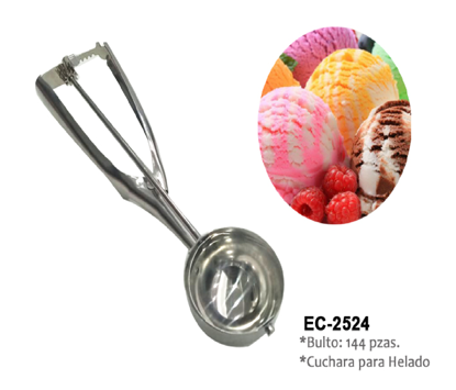 Foto de CUCHARA HELADO PALETA EC-2524 (144)
