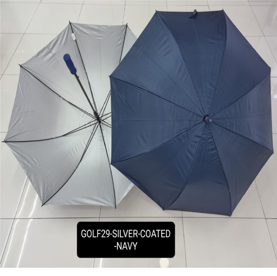 Foto de PARAGUAS GOLF29-SILVER-COATED 30629 AZUL (72)