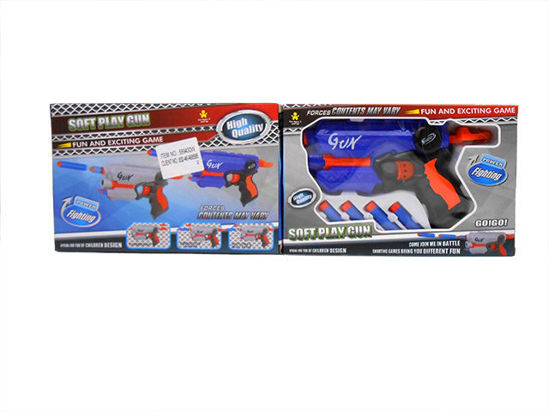 Foto de PISTOLA DARDOS SUAVES #832-46-A68585 SOFT PLAY GUN