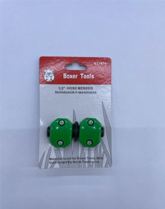 Foto de Conector plastico manguera union reparacion 1/2" NT1676 BOXER TOOLS blister 