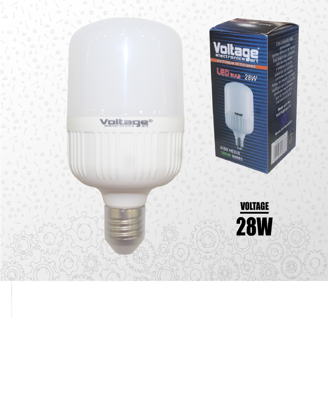 Foto de BOMBILLO LED 28W STB-28  LIGHT VOLTAGE (50)