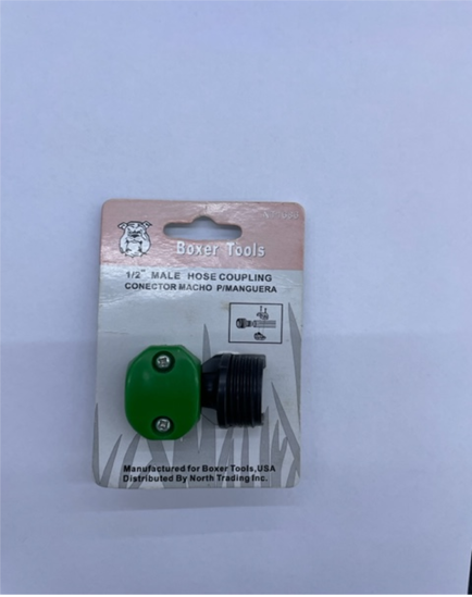 Foto de CONECTOR PLASTICO MACHO MANGUERA 1/2 NT1686 BOXER TOOLS BLISTER (240)