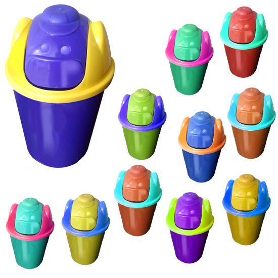 Foto de BASURERO BUZON INFANTIL ROBY 1BSINF 4,66lts 20x16x33cms NEOPLAST(24)