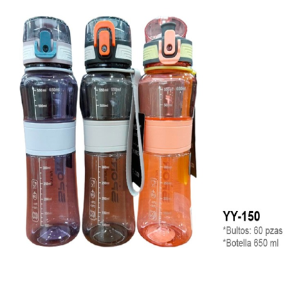 Foto de BOTELLA AGUA 650ML YY-150 (60)