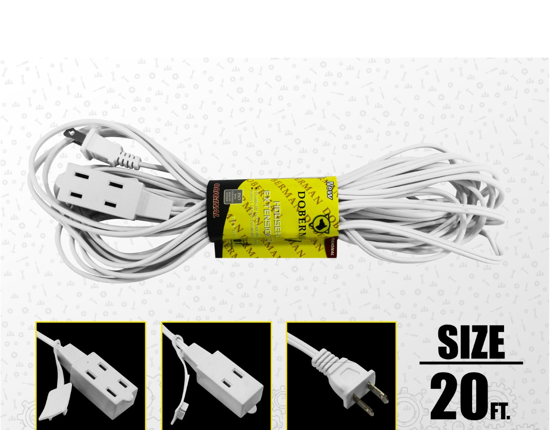 Foto de EXTENSION 20FT DOBERMAN BLANCA