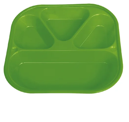 Foto de PLATO PLASTICO 4 DIVISIONES STAMPO PLATO6 20x3 cms