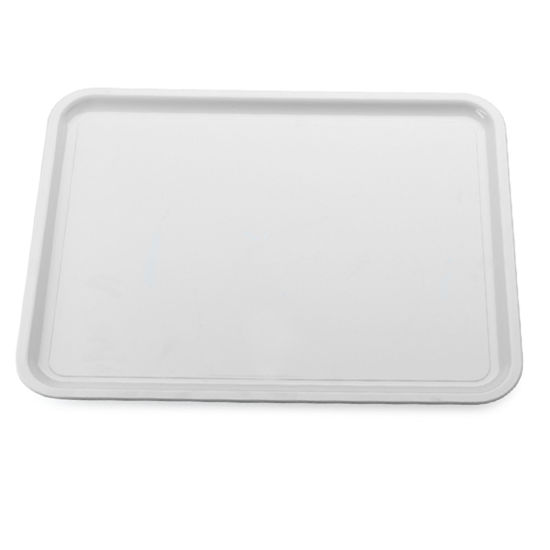 Foto de BANDEJA RECTANGULAR PLASTICA AVILA BLANCA LK-0203-ST 45X27CMS