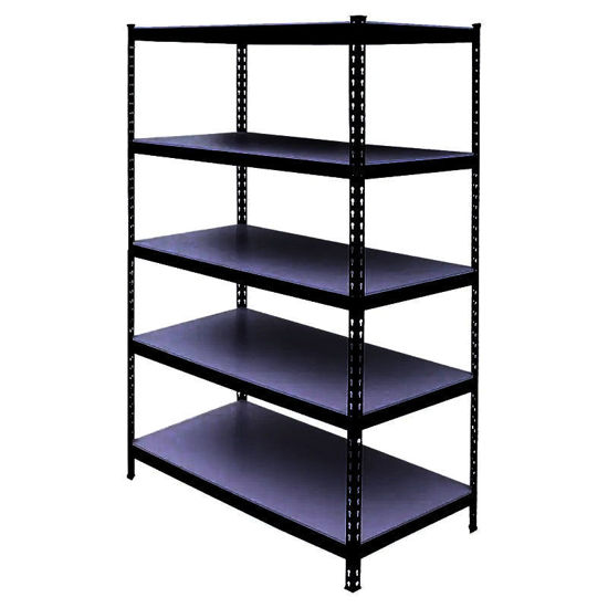 Foto de Estanteria Rack 5 niveles MB92601  1.80 mts altox1.20 mts largox50cms ancho 