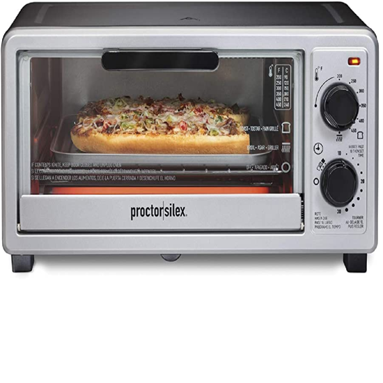 Foto de HORNO TOSTADOR 31122PS/31115 PROCTOR SILEX 4 SLICES CAPACITY 20ALx38LAx30AN cms