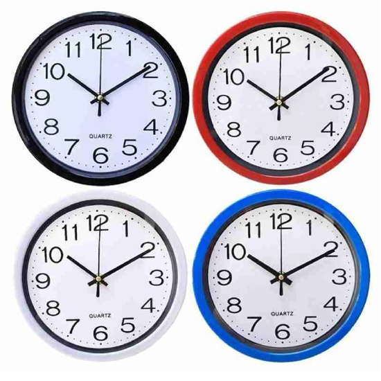 Foto de RELOJ PARED REDONDO ABC-13-072 30X30CMS (20)