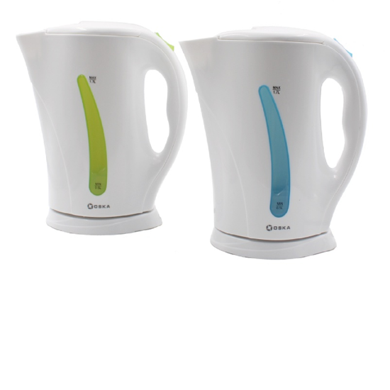 Foto de CAFETERA ELECTRICA OSKA OSK919-1C1 1.7LTS BLANCA 1200WATTS BASE Y CABLE INDEPENDIENTE(12)