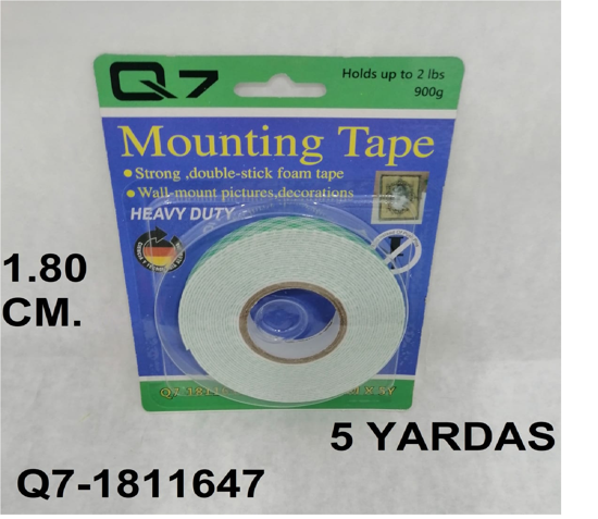 Foto de CINTA DOBLE CONTACTO Q7 -1811647 1.8CMX5YDS 900G(144)