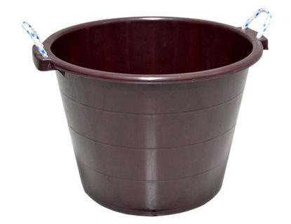 Foto de Tina #42 stampo BAÑO42R RANCHERO C/LAZO 38.5x28 cms 20ltrs