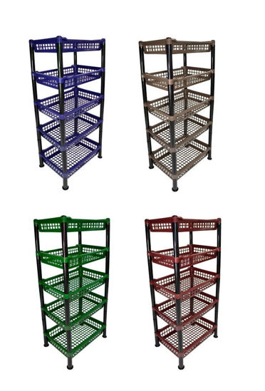 Foto de VERDURERO 5 NIVELES RACK18 STAMPO 47X31X109CMS