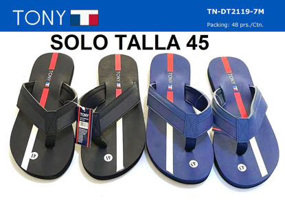 Foto de (SOLO TALLA 45)SANDALIA HOMBRE GANCHO TELA TN-DT2119-7M #45 TONY