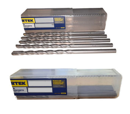 Foto de BROCA CONCRETO SET10 PCS ZANCO RECTO 3/16 X4" #119155 SURTEK