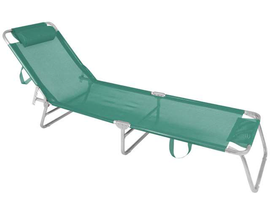Foto de SILLA PLAYERA CAMA PLEGABLE 198X60X42cms