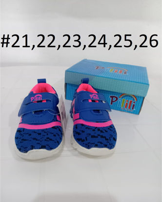 Foto de TENNIS BEBE LUZ PL-K1001-4C PILILI  #21X26