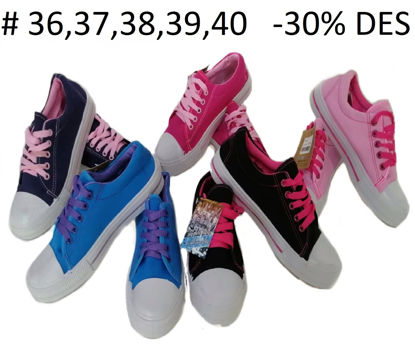 Foto de Tenis mujer colores surtidas CHE2005 #36,37,38,39,40 star one