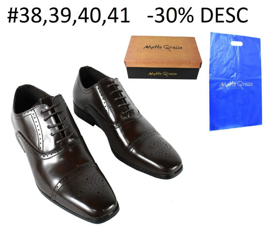 Foto de ZAPATILLA VESTIR CUERRO MG1649 MATTO GROSSO BLACK #39