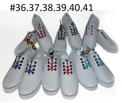 Foto de TENIS BLANCA WAX MUJER WX0201-L1 #36,37,38,39,40,41