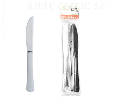 Foto de CUBIERTO ACERO SET 6 PCS GET14-10 UBAOSHANG (100)