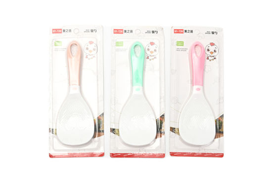 Foto de CUCHARA ARROCERA GET14-22 MY-TOM PLASTICA BLISTER 19CMS (288)
