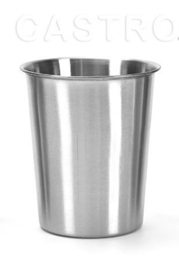 Foto de Vaso Acero Inox 8,5 x 10 cms 77 grs 400 ml 14 onz GET17-21 (360)