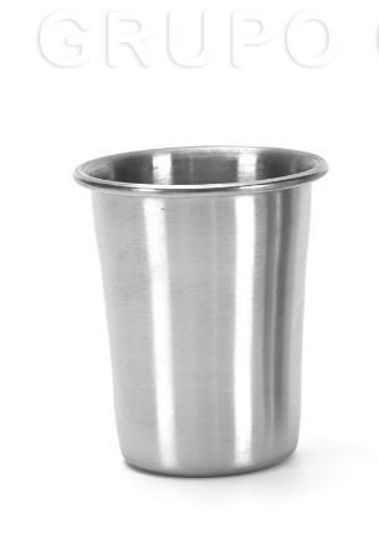 Foto de Vaso Acero Inox 7,3 x 8,5 cms 110 grs 200 ml - 7 onz GET17-22 (360)