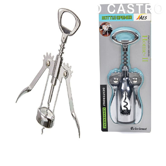 Foto de DESTAPADOR BOTELLAS Y SACACORCHOS AES ACERO INOX GET14-20 (96)