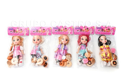 Foto de Muñeca 26cms PRETTY PRINCESS 8801B (8 acces cocina) GET06-02 (144)