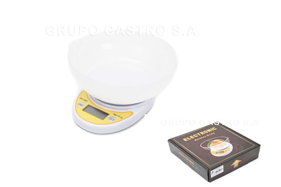 Foto de BASCULA COCINA DIGITAL 1KG 1G 2 BAT AAA WH-B04 GET10-06 (40)